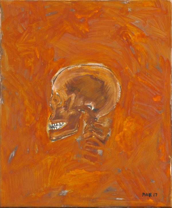 Orange Skull