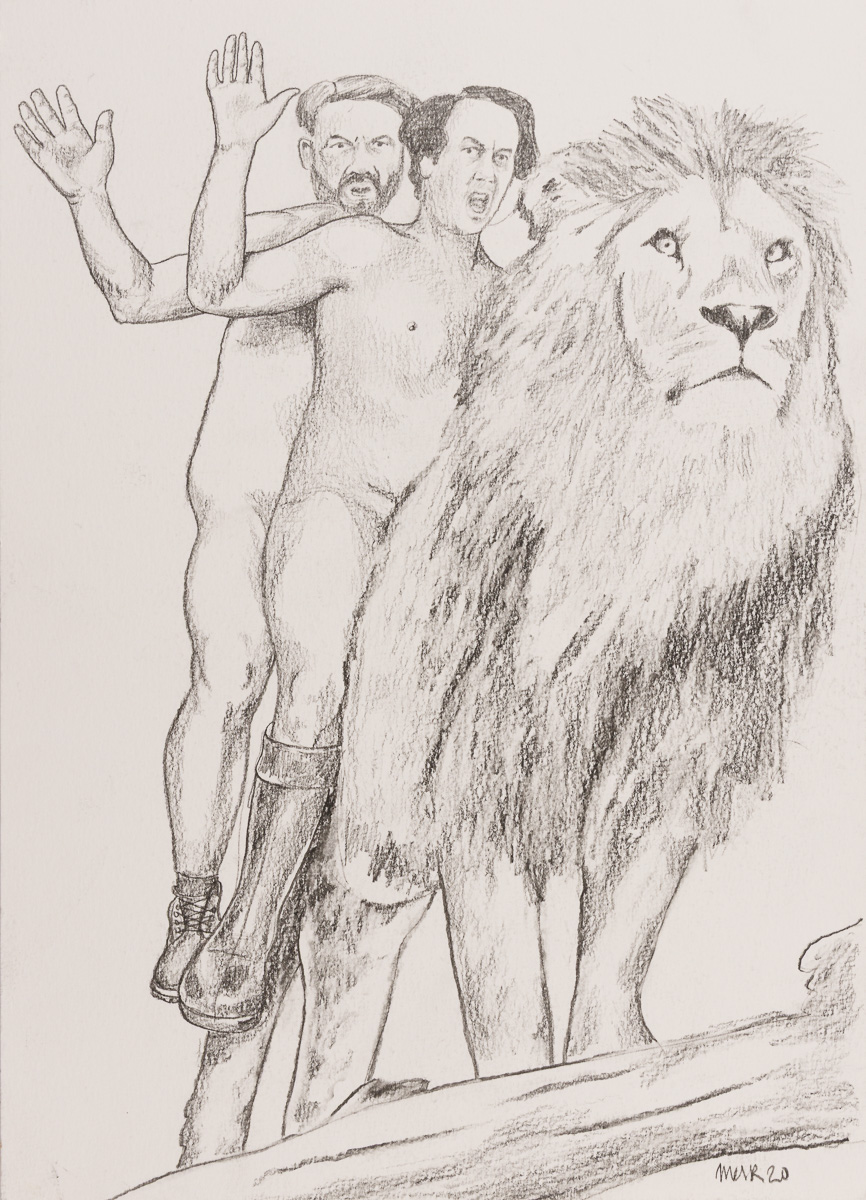 Vic and Bob on Lion