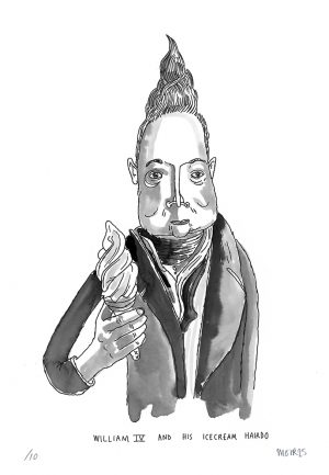 William IV And His Icecream Hairdo
