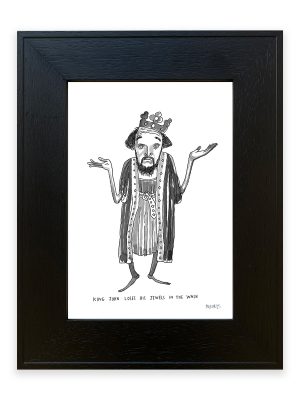 King John Loses His Jewels In The Wash (Original)