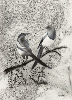 Two Magpies